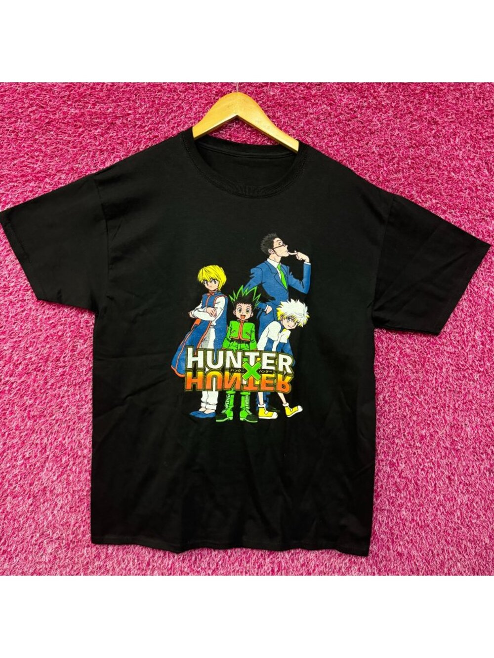 Hunter X Hunter Gon Killua Kurapika Leorio Anime Tee M
